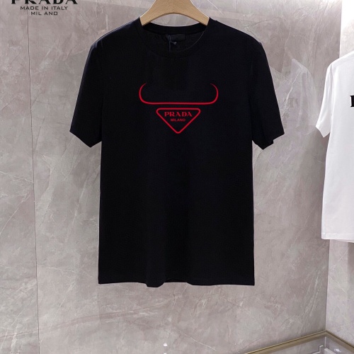 Cheap Prada T-Shirts Short Sleeved For Unisex #1118608 Replica Wholesale [$25.00 USD] [ITEM#1118608] on Replica Prada T-Shirts