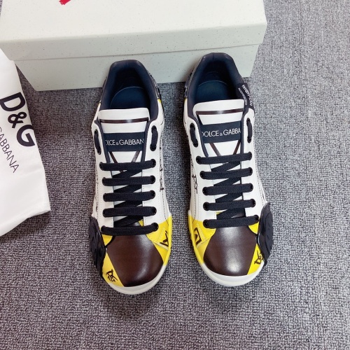 Cheap Dolce &amp; Gabbana D&amp;G Casual Shoes For Women #1118883 Replica Wholesale [$112.00 USD] [ITEM#1118883] on Replica Dolce &amp; Gabbana D&amp;G Casual Shoes