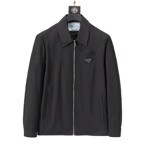 Cheap Prada New Jackets Long Sleeved For Men #1119169 Replica Wholesale [$42.00 USD] [ITEM#1119169] on Replica Prada Jackets