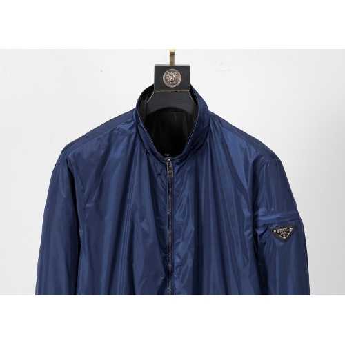 Cheap Prada New Jackets Long Sleeved For Men #1119183 Replica Wholesale [$45.00 USD] [ITEM#1119183] on Replica Prada Jackets