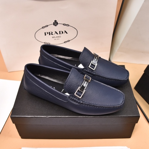 Cheap Prada Leather Shoes For Men #1119811 Replica Wholesale [$80.00 USD] [ITEM#1119811] on Replica Prada Leather Shoes