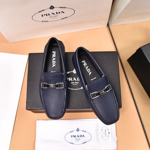 Cheap Prada Leather Shoes For Men #1119811 Replica Wholesale [$80.00 USD] [ITEM#1119811] on Replica Prada Leather Shoes