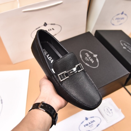 Cheap Prada Leather Shoes For Men #1119812 Replica Wholesale [$80.00 USD] [ITEM#1119812] on Replica Prada Leather Shoes