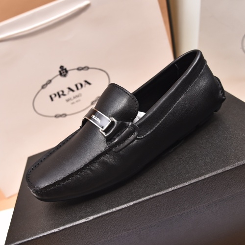 Cheap Prada Leather Shoes For Men #1119813 Replica Wholesale [$80.00 USD] [ITEM#1119813] on Replica Prada Leather Shoes