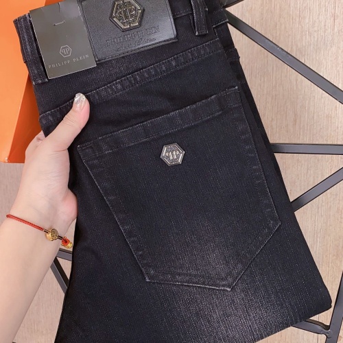 Cheap Philipp Plein PP Jeans For Men #1120677 Replica Wholesale [$64.00 USD] [ITEM#1120677] on Replica Philipp Plein PP Jeans