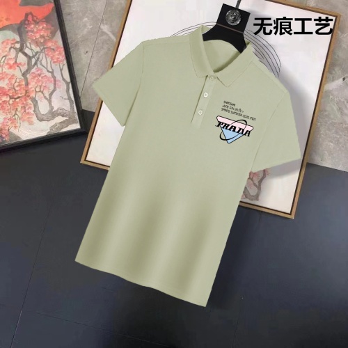 Cheap Prada T-Shirts Short Sleeved For Men #1120682 Replica Wholesale [$42.00 USD] [ITEM#1120682] on Replica Prada T-Shirts