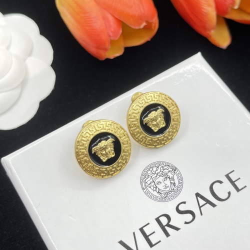 Cheap Versace Earrings For Women #1120919 Replica Wholesale [$27.00 USD] [ITEM#1120919] on Replica Versace Earrings