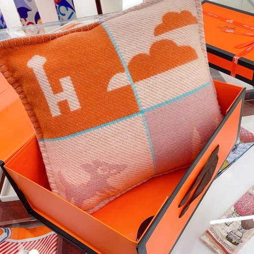 Cheap Hermes Pillows #1121322 Replica Wholesale [$68.00 USD] [ITEM#1121322] on Replica Hermes Cushion