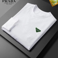 Cheap Prada T-Shirts Long Sleeved For Men #1112597 Replica Wholesale [$34.00 USD] [ITEM#1112597] on Replica Prada T-Shirts