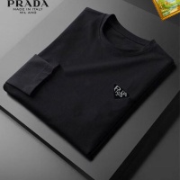 Cheap Prada T-Shirts Long Sleeved For Men #1112662 Replica Wholesale [$34.00 USD] [ITEM#1112662] on Replica Prada T-Shirts