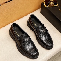 Cheap Prada Leather Shoes For Men #1113347 Replica Wholesale [$100.00 USD] [ITEM#1113347] on Replica Prada Leather Shoes