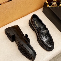 Cheap Prada Leather Shoes For Men #1113347 Replica Wholesale [$100.00 USD] [ITEM#1113347] on Replica Prada Leather Shoes