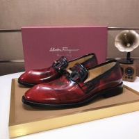 Cheap Salvatore Ferragamo Leather Shoes For Men #1113931 Replica Wholesale [$112.00 USD] [ITEM#1113931] on Replica Salvatore Ferragamo Leather Shoes