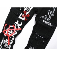 Cheap Chrome Hearts Jeans For Men #1114608 Replica Wholesale [$48.00 USD] [ITEM#1114608] on Replica Chrome Hearts Jeans