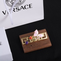 Cheap Versace Brooches For Women #1116069 Replica Wholesale [$29.00 USD] [ITEM#1116069] on Replica Versace Brooches