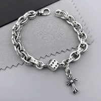 Cheap Chrome Hearts Bracelets #1116138 Replica Wholesale [$40.00 USD] [ITEM#1116138] on Replica Chrome Hearts Bracelets