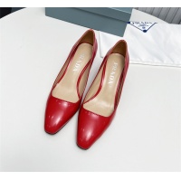 Cheap Prada High-heeled Shoes For Women #1116929 Replica Wholesale [$115.00 USD] [ITEM#1116929] on Replica Prada High-heeled Shoes