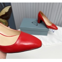 Cheap Prada High-heeled Shoes For Women #1116929 Replica Wholesale [$115.00 USD] [ITEM#1116929] on Replica Prada High-heeled Shoes