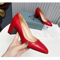 Cheap Prada High-heeled Shoes For Women #1116929 Replica Wholesale [$115.00 USD] [ITEM#1116929] on Replica Prada High-heeled Shoes