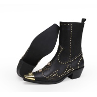 Cheap Versace Boots For Women #1117349 Replica Wholesale [$125.00 USD] [ITEM#1117349] on Replica Versace Boots