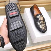 Cheap Versace Leather Shoes For Men #1117505 Replica Wholesale [$88.00 USD] [ITEM#1117505] on Replica Versace Leather Shoes