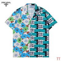 Prada Shirts Short Sleeved For Men #1118571
