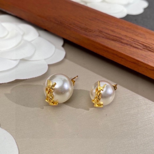 Cheap Yves Saint Laurent YSL Earrings For Women #1121539 Replica Wholesale [$25.00 USD] [ITEM#1121539] on Replica Yves Saint Laurent YSL Earrings