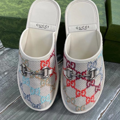 Cheap Gucci Slippers For Women #1121642 Replica Wholesale [$80.00 USD] [ITEM#1121642] on Replica Gucci Slippers