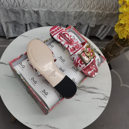 Cheap Dolce &amp; Gabbana D&amp;G Slippers For Women #1121664 Replica Wholesale [$130.00 USD] [ITEM#1121664] on Replica Dolce &amp; Gabbana D&amp;G Slippers