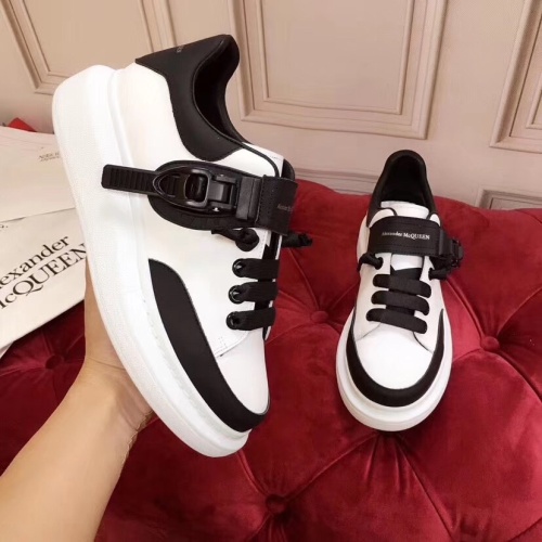 Cheap Alexander McQueen Casual Shoes For Men #1121854 Replica Wholesale [$98.00 USD] [ITEM#1121854] on Replica Alexander McQueen Casual Shoes