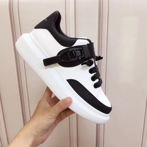 Cheap Alexander McQueen Casual Shoes For Men #1121854 Replica Wholesale [$98.00 USD] [ITEM#1121854] on Replica Alexander McQueen Casual Shoes