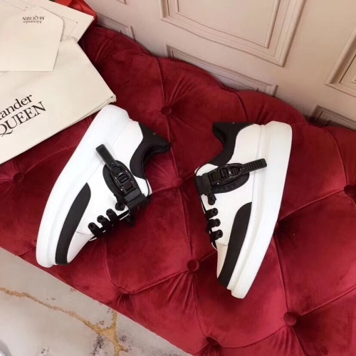 Cheap Alexander McQueen Casual Shoes For Men #1121854 Replica Wholesale [$98.00 USD] [ITEM#1121854] on Replica Alexander McQueen Casual Shoes