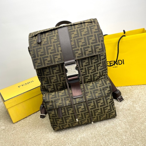 Cheap Fendi AAA Man Backpacks #1122494 Replica Wholesale [$162.00 USD] [ITEM#1122494] on Replica Fendi AAA Man Backpacks