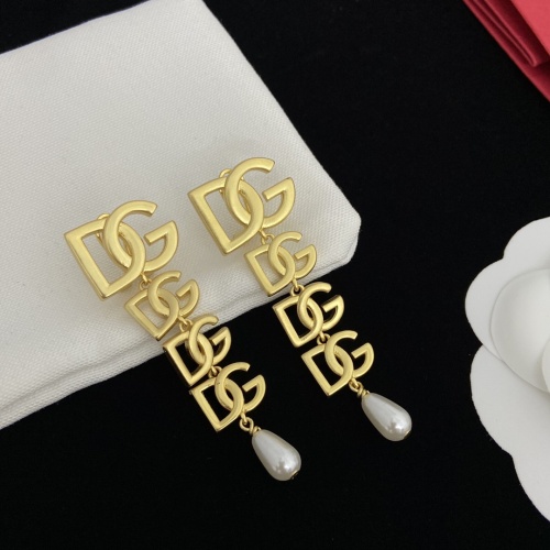 Cheap Dolce &amp; Gabbana D&amp;G Earrings For Women #1122519 Replica Wholesale [$29.00 USD] [ITEM#1122519] on Replica Dolce &amp; Gabbana D&amp;G Earrings
