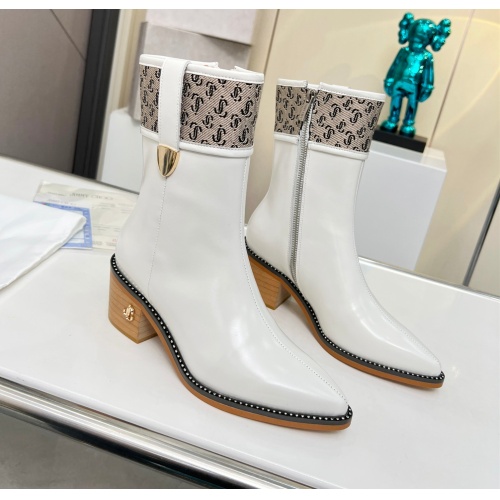 Cheap Jimmy Choo Boots For Women #1122793 Replica Wholesale [$108.00 USD] [ITEM#1122793] on Replica Jimmy Choo Boots