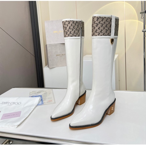 Cheap Jimmy Choo Boots For Women #1122799 Replica Wholesale [$132.00 USD] [ITEM#1122799] on Replica Jimmy Choo Boots