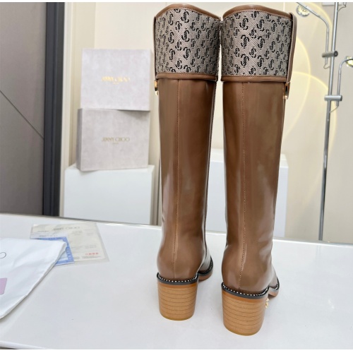Cheap Jimmy Choo Boots For Women #1122800 Replica Wholesale [$132.00 USD] [ITEM#1122800] on Replica Jimmy Choo Boots