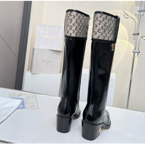 Cheap Jimmy Choo Boots For Women #1122801 Replica Wholesale [$132.00 USD] [ITEM#1122801] on Replica Jimmy Choo Boots