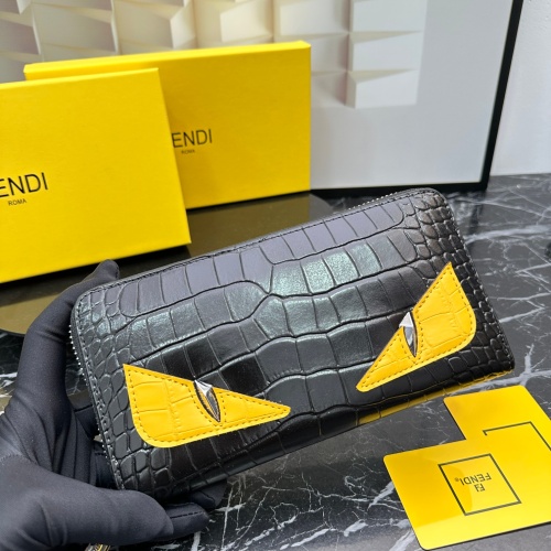 Cheap Fendi Wallets For Unisex #1122915 Replica Wholesale [$42.00 USD] [ITEM#1122915] on Replica Fendi Wallets