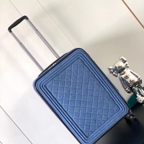 Cheap Chanel Luggage Upright For Unisex #1122996 Replica Wholesale [$232.00 USD] [ITEM#1122996] on Replica Chanel Luggage Upright