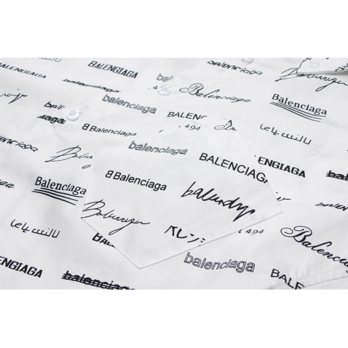 Cheap Balenciaga Shirts Long Sleeved For Men #1123439 Replica Wholesale [$40.00 USD] [ITEM#1123439] on Replica Balenciaga Shirts