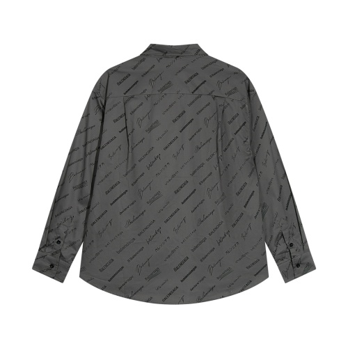 Cheap Balenciaga Shirts Long Sleeved For Men #1123440 Replica Wholesale [$40.00 USD] [ITEM#1123440] on Replica Balenciaga Shirts