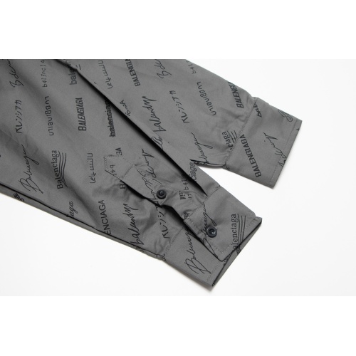 Cheap Balenciaga Shirts Long Sleeved For Men #1123440 Replica Wholesale [$40.00 USD] [ITEM#1123440] on Replica Balenciaga Shirts