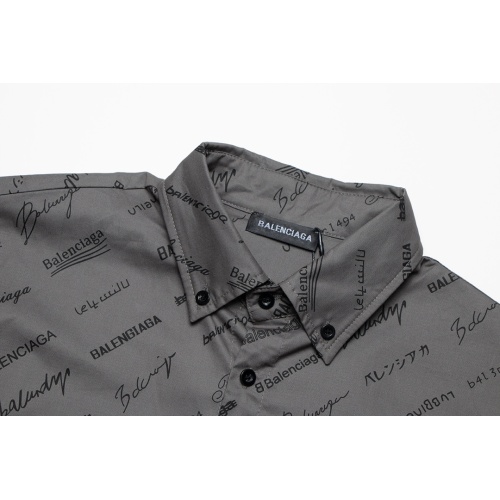 Cheap Balenciaga Shirts Long Sleeved For Men #1123440 Replica Wholesale [$40.00 USD] [ITEM#1123440] on Replica Balenciaga Shirts