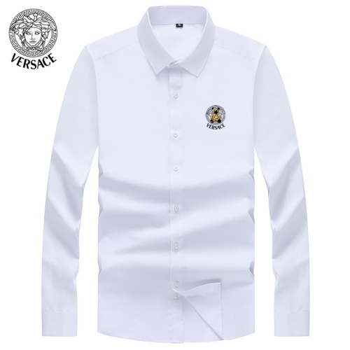 Cheap Versace Shirts Long Sleeved For Men #1124039 Replica Wholesale [$40.00 USD] [ITEM#1124039] on Replica Versace Shirts