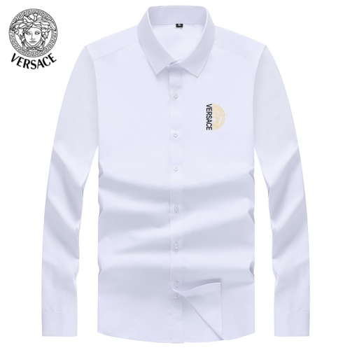 Cheap Versace Shirts Long Sleeved For Men #1124045 Replica Wholesale [$40.00 USD] [ITEM#1124045] on Replica Versace Shirts