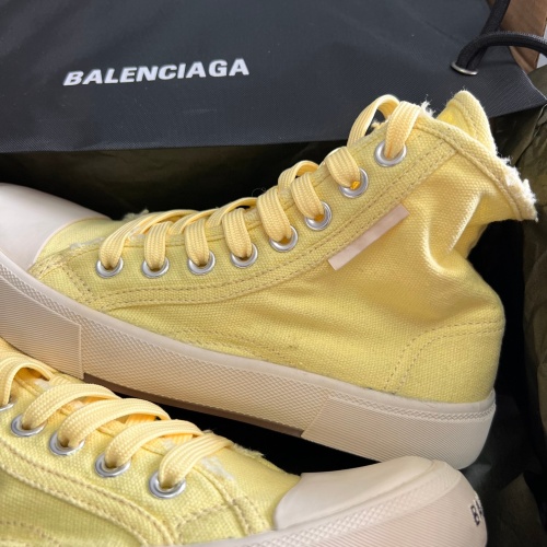 Cheap Balenciaga High Tops Shoes For Men #1124493 Replica Wholesale [$85.00 USD] [ITEM#1124493] on Replica Balenciaga High Tops Shoes