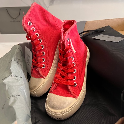 Cheap Balenciaga High Tops Shoes For Men #1124495 Replica Wholesale [$85.00 USD] [ITEM#1124495] on Replica Balenciaga High Tops Shoes