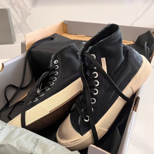 Cheap Balenciaga High Tops Shoes For Men #1124497 Replica Wholesale [$85.00 USD] [ITEM#1124497] on Replica Balenciaga High Tops Shoes