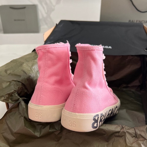 Cheap Balenciaga High Tops Shoes For Women #1124498 Replica Wholesale [$88.00 USD] [ITEM#1124498] on Replica Balenciaga High Tops Shoes